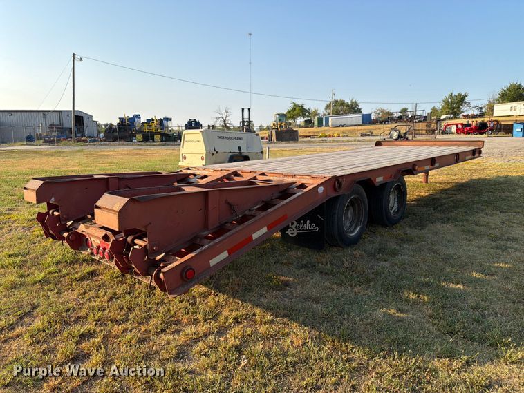 image for item FN2581 2003 Belshe equipment trailer