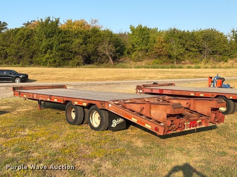 image for item FN2581 2003 Belshe equipment trailer