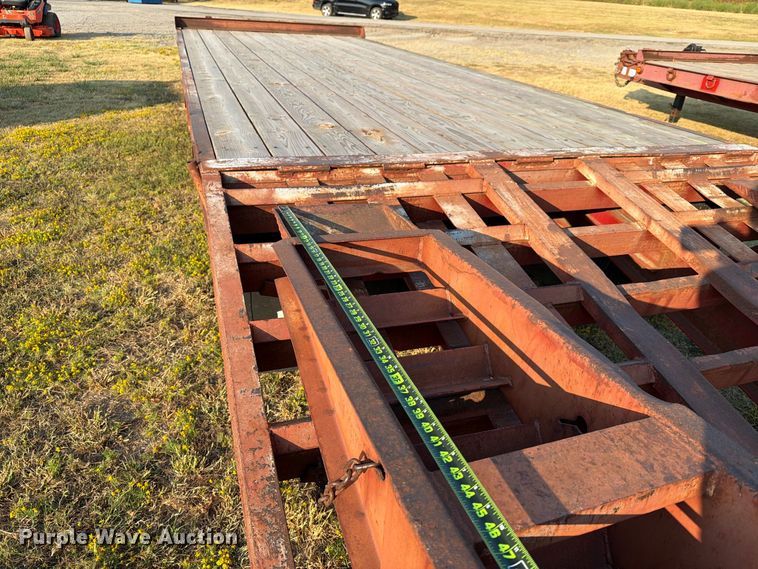 image for item FN2581 2003 Belshe equipment trailer