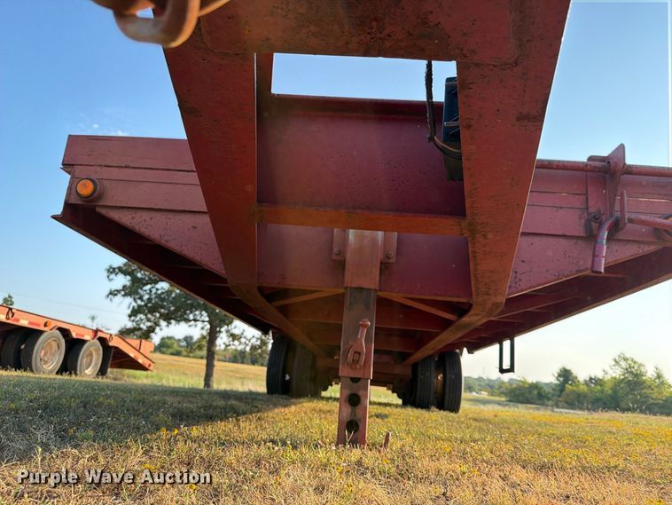 image for item FN2581 2003 Belshe equipment trailer
