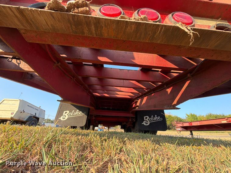 image for item FN2581 2003 Belshe equipment trailer