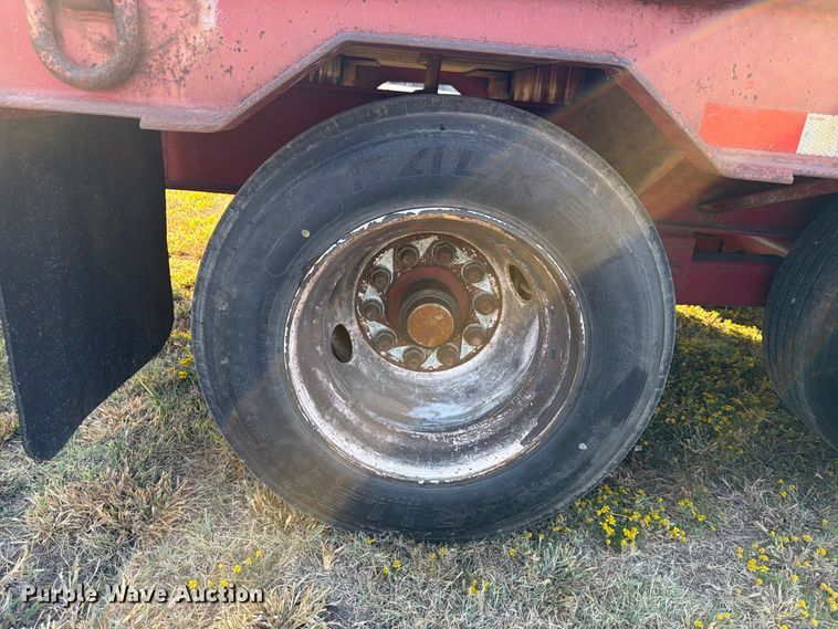 image for item FN2581 2003 Belshe equipment trailer