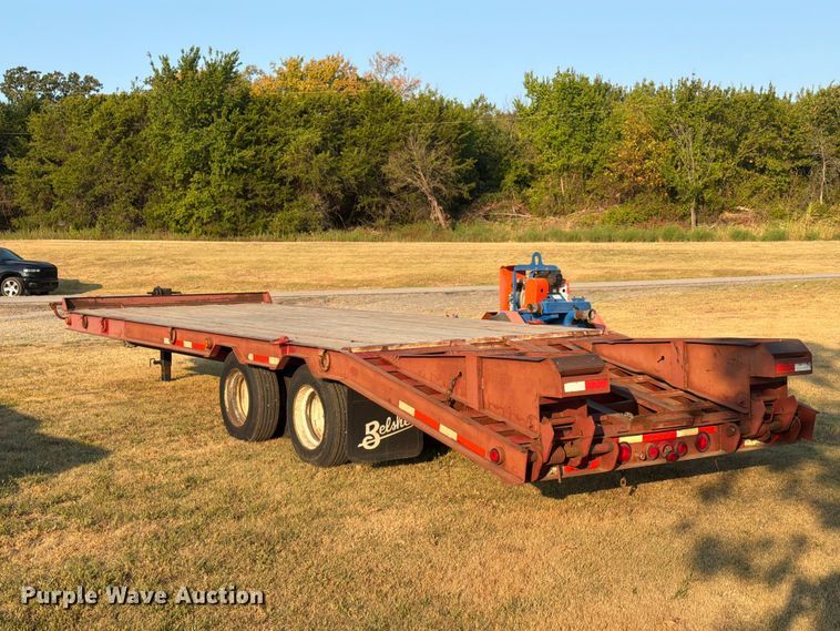 image for item FN2583 2003 Belshe equipment trailer