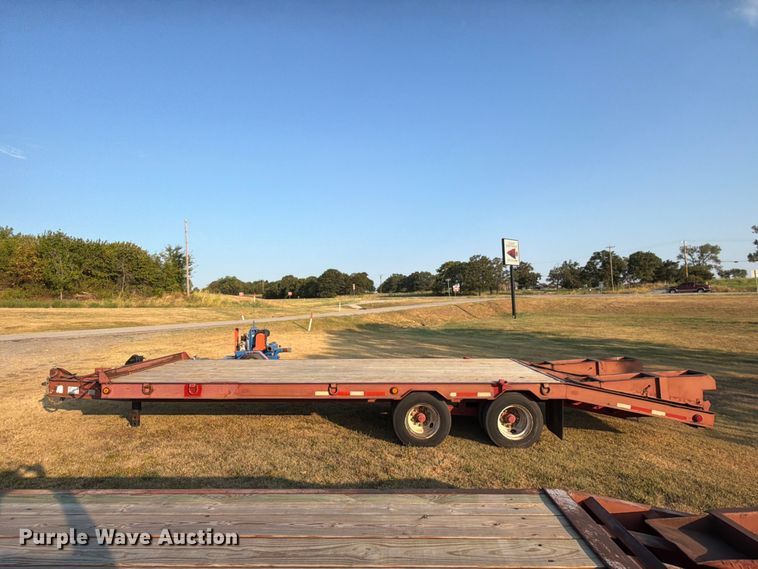 image for item FN2583 2003 Belshe equipment trailer