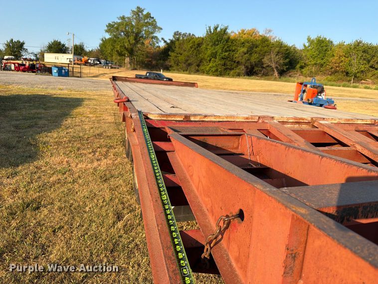 image for item FN2583 2003 Belshe equipment trailer