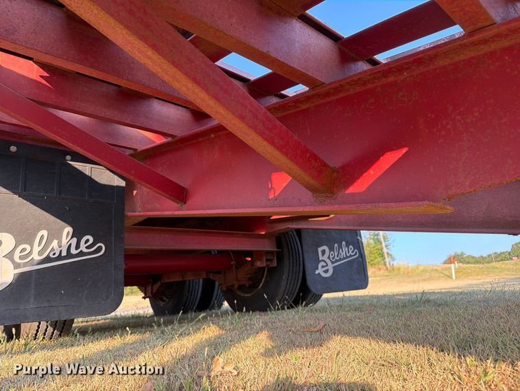 image for item FN2583 2003 Belshe equipment trailer