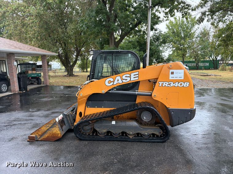 image for item FN2591 2022 Case TR340B tracked skid steer loader