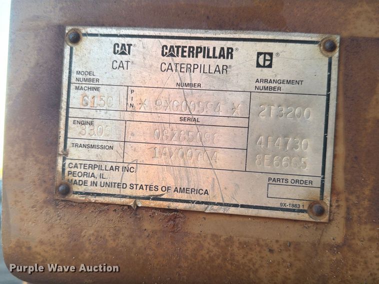image for item FP3076 1995 Caterpillar 615C series II elevating scraper
