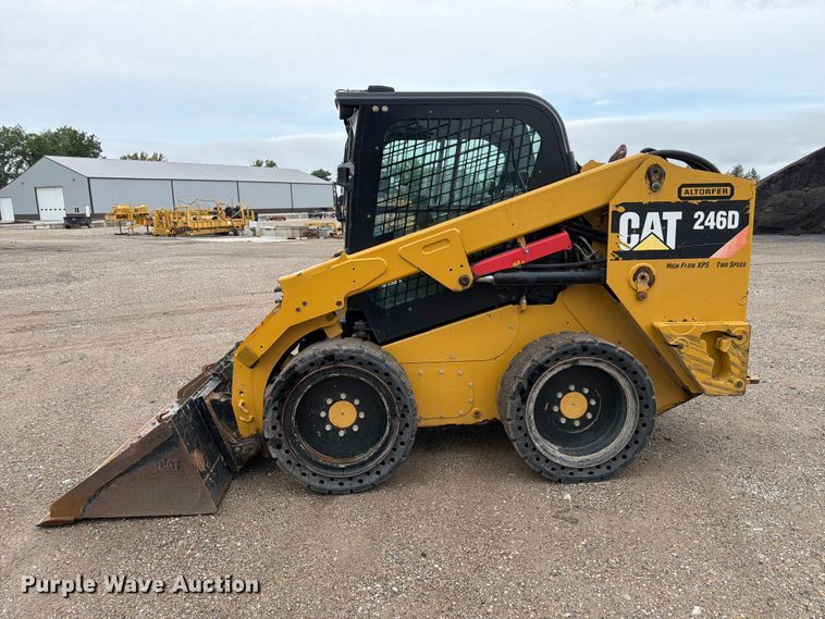 image for item FP3084 2015 Caterpillar 246D skid steer loader