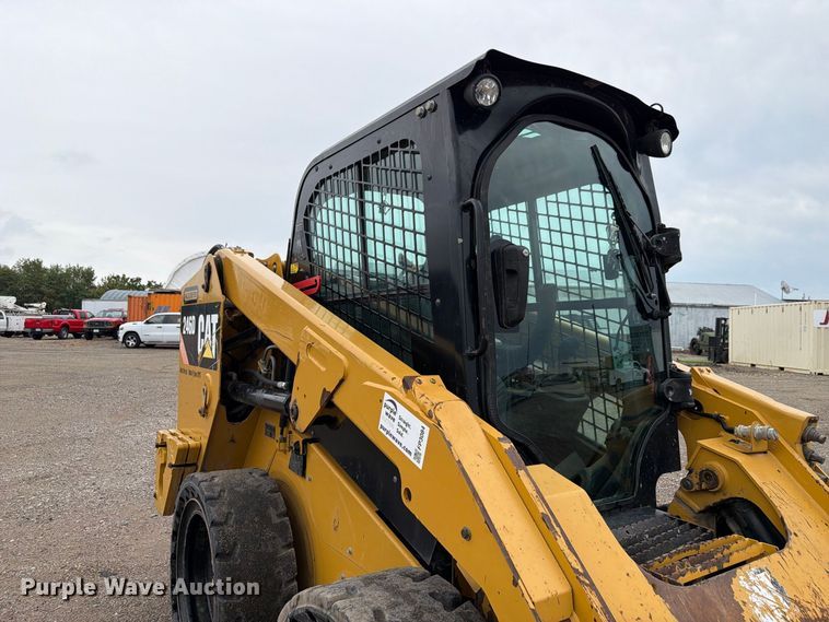 image for item FP3084 2015 Caterpillar 246D skid steer loader