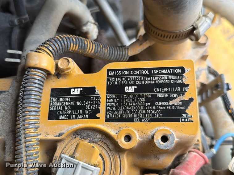 image for item FP3084 2015 Caterpillar 246D skid steer loader