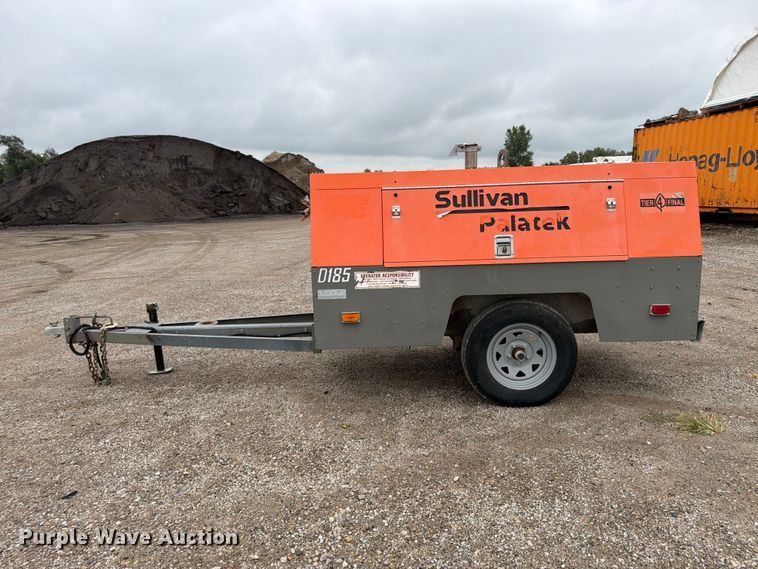 image for item FP3087 2020 Sullivan Palatek D185PIZ4 air compressor