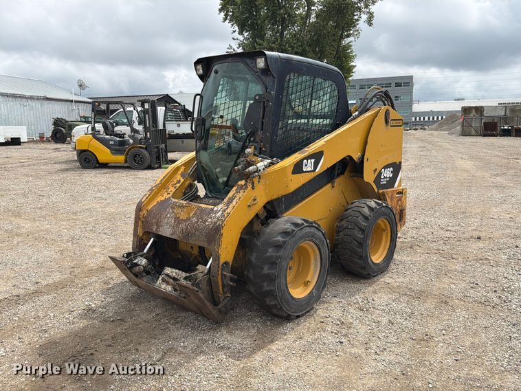 image for item FP3089 2011 Caterpillar 246C skid steer loader