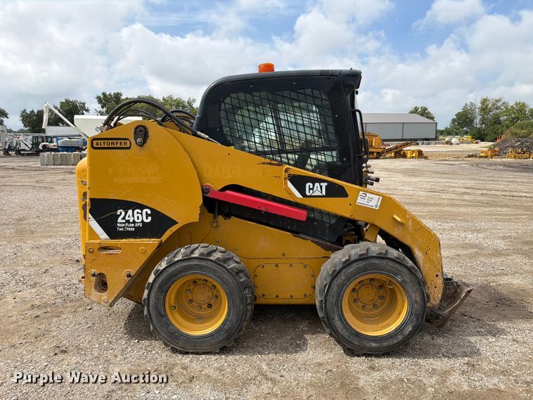 image for item FP3089 2011 Caterpillar 246C skid steer loader
