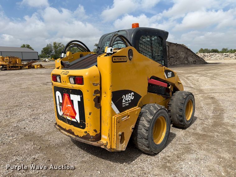 image for item FP3089 2011 Caterpillar 246C skid steer loader