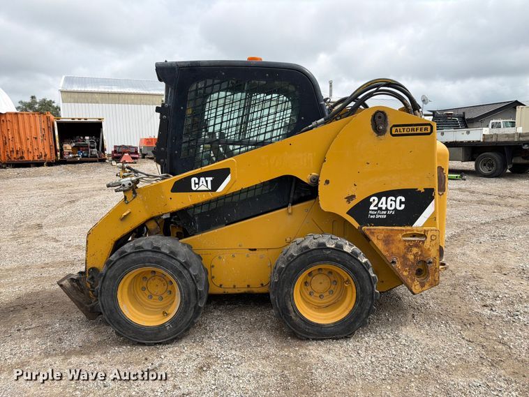 image for item FP3089 2011 Caterpillar 246C skid steer loader
