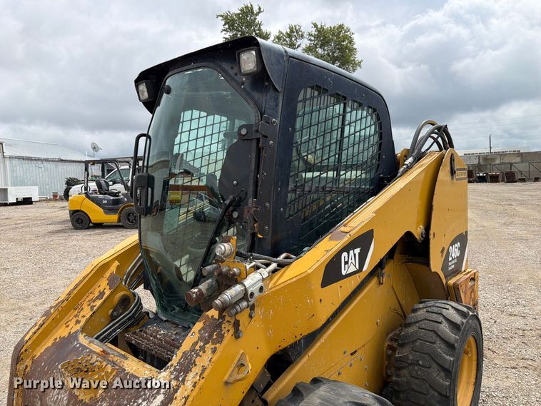 image for item FP3089 2011 Caterpillar 246C skid steer loader