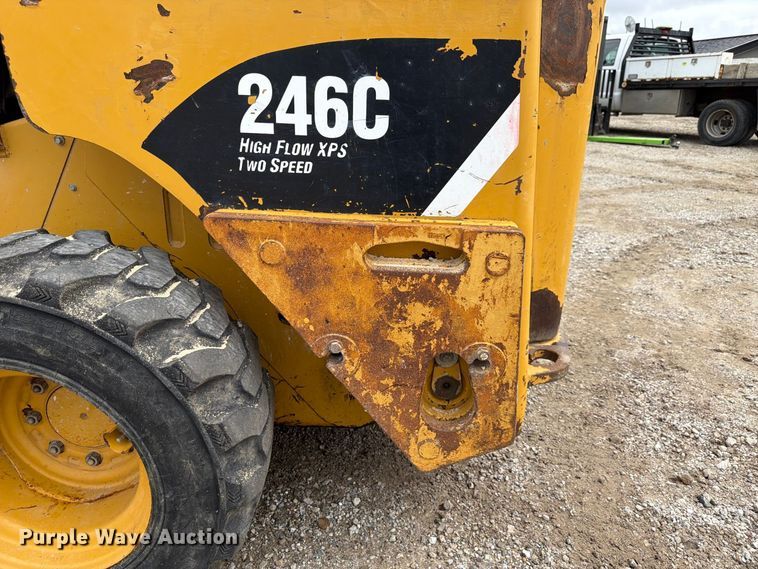 image for item FP3089 2011 Caterpillar 246C skid steer loader