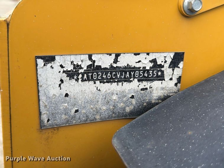image for item FP3089 2011 Caterpillar 246C skid steer loader
