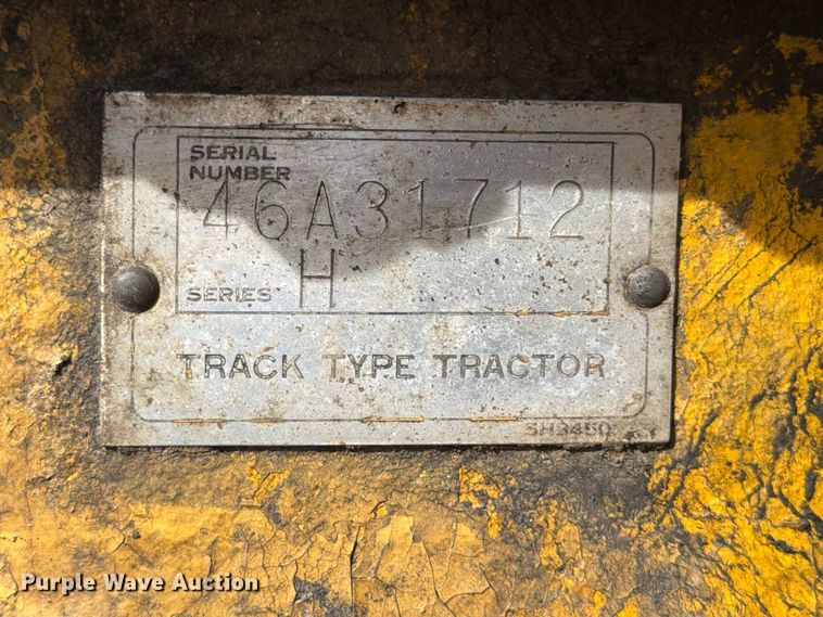 image for item FP3092 1973 Caterpillar D8H dozer