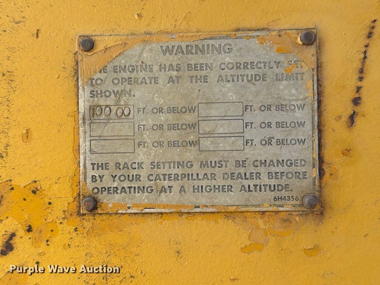 image for item FP3092 1973 Caterpillar D8H dozer
