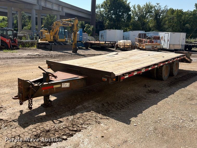 1993 Belshe equipment trailer
