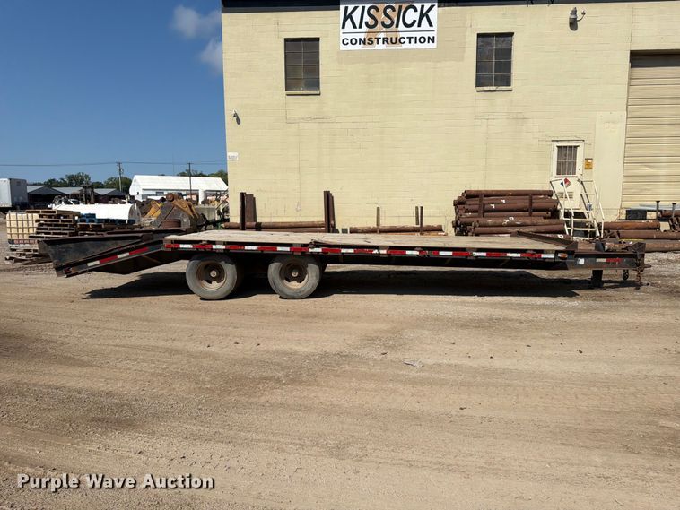 image for item FP4051 1993 Belshe equipment trailer