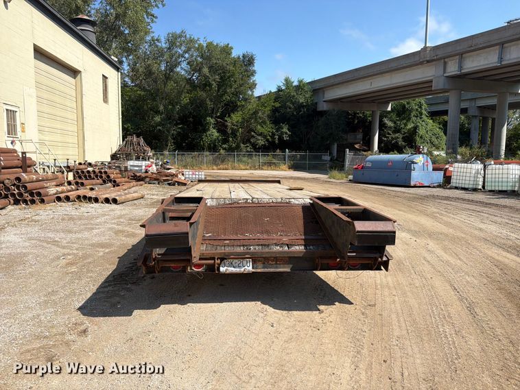 image for item FP4051 1993 Belshe equipment trailer