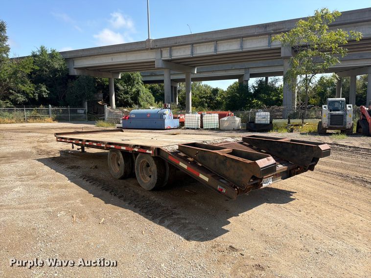 image for item FP4051 1993 Belshe equipment trailer