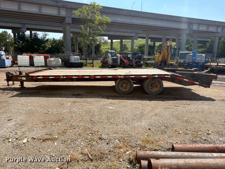 image for item FP4051 1993 Belshe equipment trailer