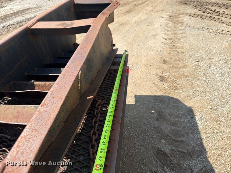 image for item FP4051 1993 Belshe equipment trailer
