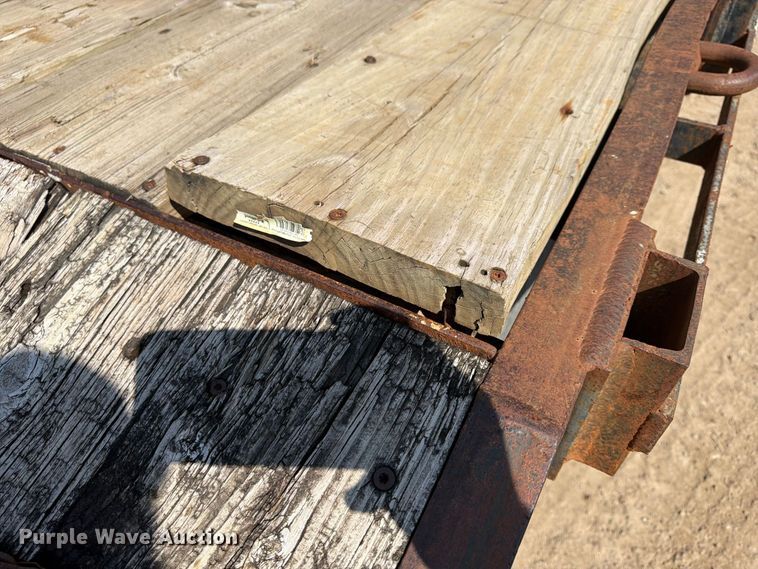 image for item FP4051 1993 Belshe equipment trailer