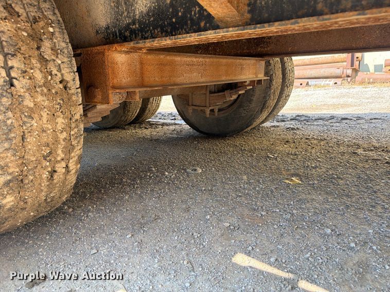 image for item FP4051 1993 Belshe equipment trailer