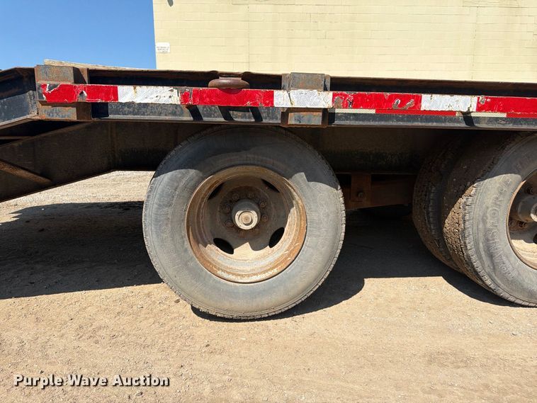 image for item FP4051 1993 Belshe equipment trailer