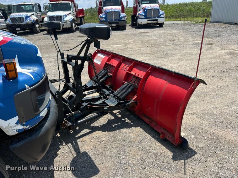image for item FT6085 2007 GMC C5500 Crew Cab dump flatbed truck