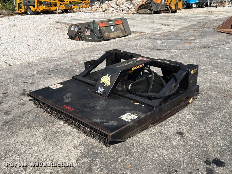 Brush Wolf 6600 skid steer rotary mower
