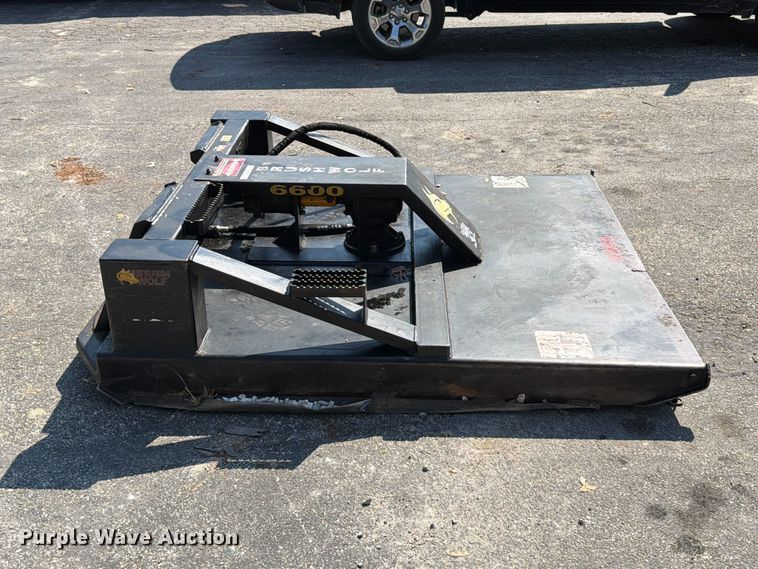 image for item FT6226 Brush Wolf 6600 skid steer rotary mower