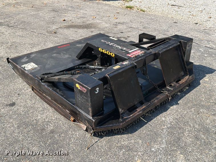 image for item FT6226 Brush Wolf 6600 skid steer rotary mower