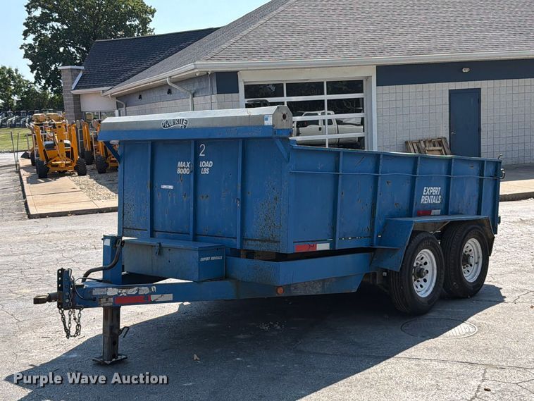 Region Welding 14000-LBDT dump trailer
