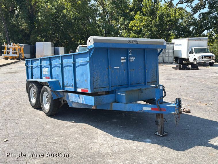 image for item FT6228 Region Welding 14000-LBDT dump trailer