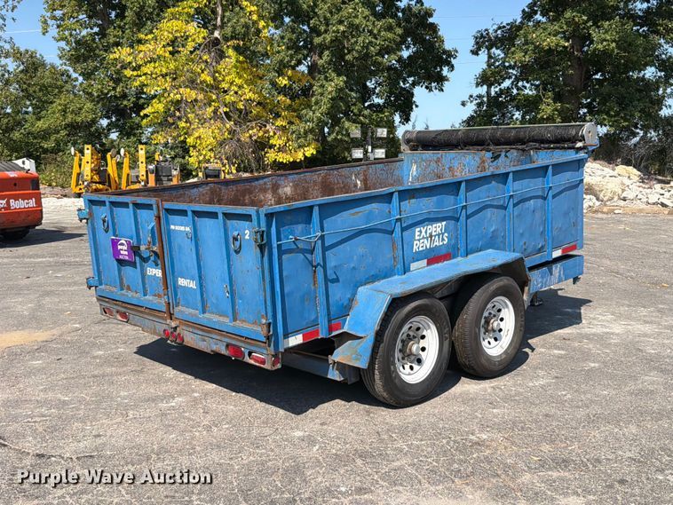 image for item FT6228 Region Welding 14000-LBDT dump trailer