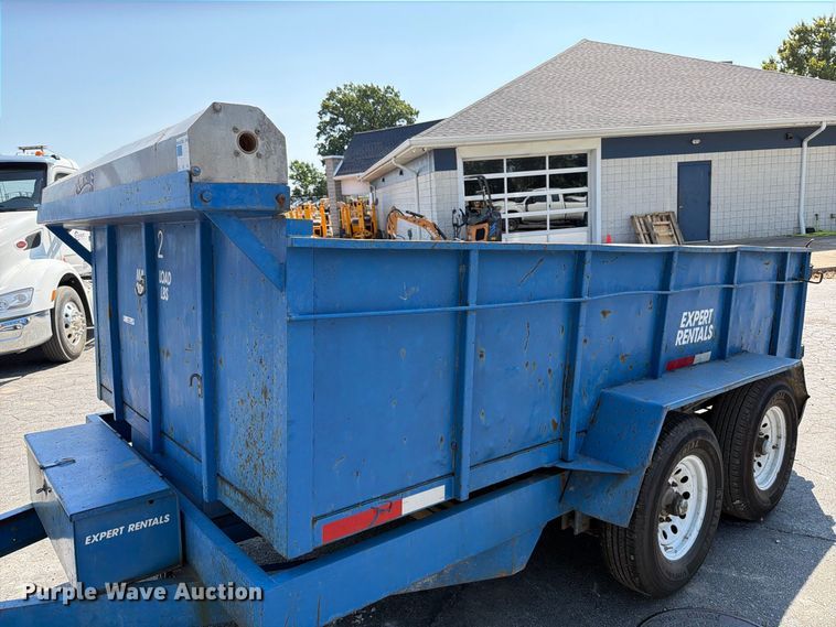 image for item FT6228 Region Welding 14000-LBDT dump trailer