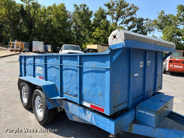 image for item FT6228 Region Welding 14000-LBDT dump trailer