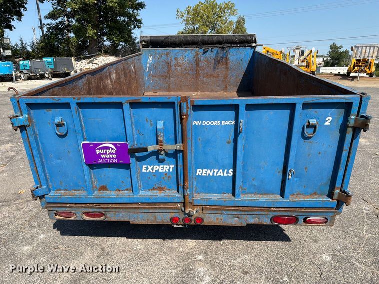 image for item FT6228 Region Welding 14000-LBDT dump trailer