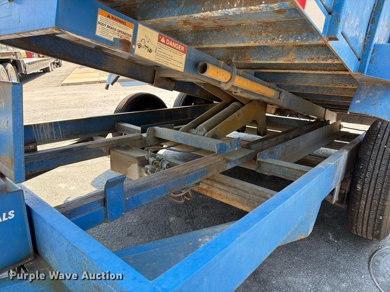 image for item FT6228 Region Welding 14000-LBDT dump trailer