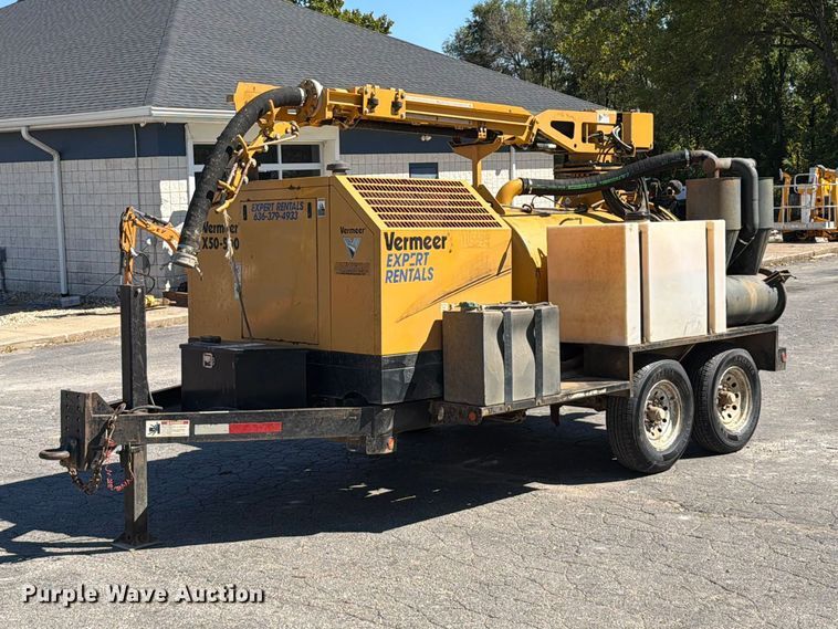 image for item FT6245 2016 Vermeer VX50-500 vacuum excavator