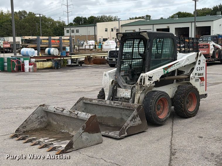 2017 Bobcat S550 skid steer loader