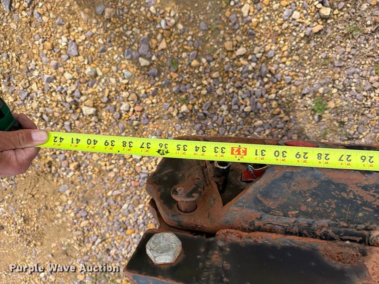 image for item FT8102 1977 Fontaine drop deck equipment trailer