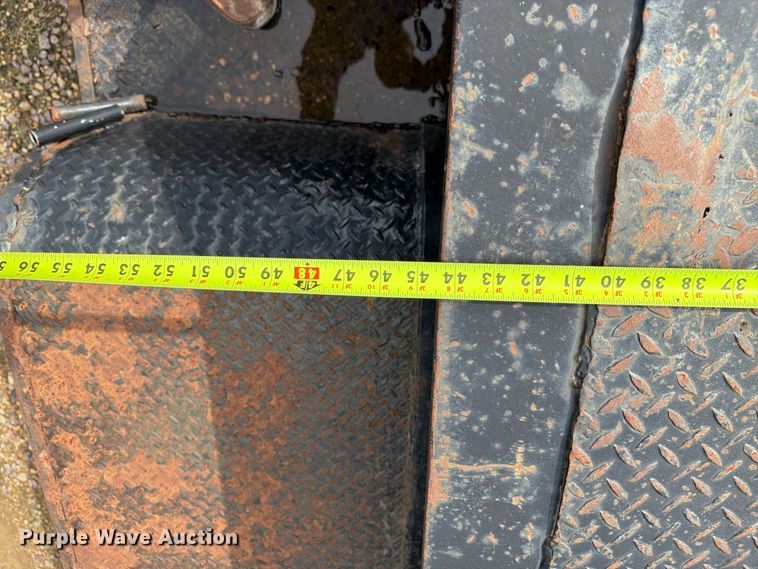 image for item FT8102 1977 Fontaine drop deck equipment trailer