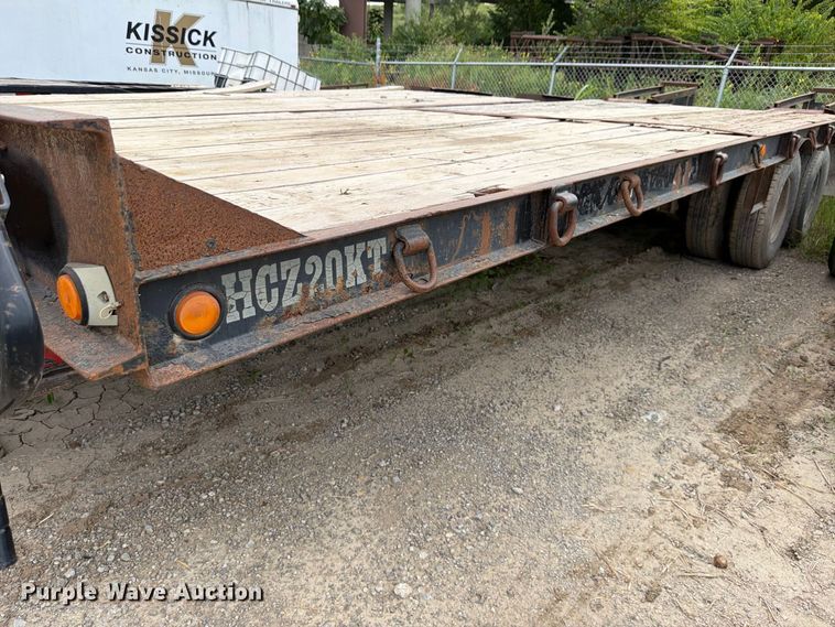 image for item FU4585 2001 Holden Industries HCZ20KT equipment trailer